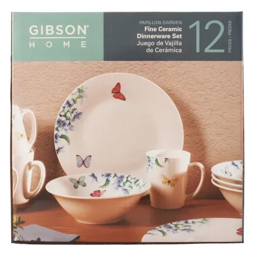 Vajillas Gibson Home Gh Set De Vajilla De Ceramica 12pzs