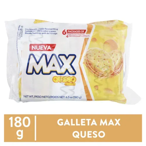 Galleta Club Max Queso 180g
