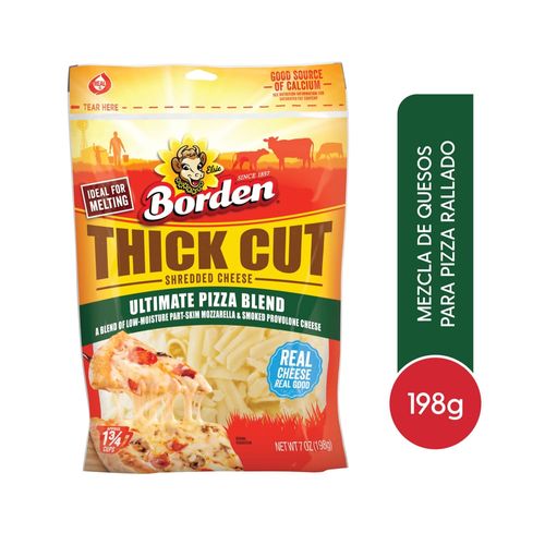 Queso Borden Tipo Mezcla Rallado 198 g