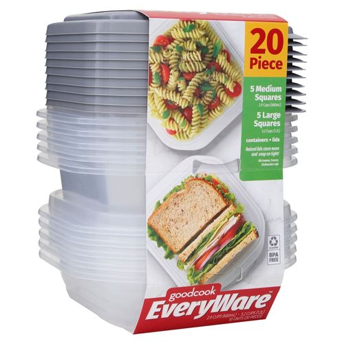 Jue De 20 Piez Reci Plas Cuad Good Cook