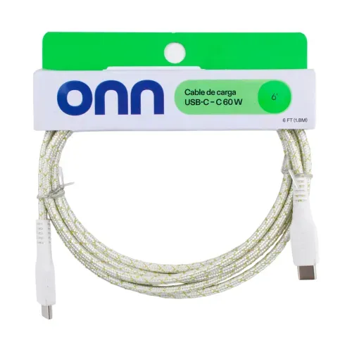 Onn Cable 6 Plg Usb c To Usb c