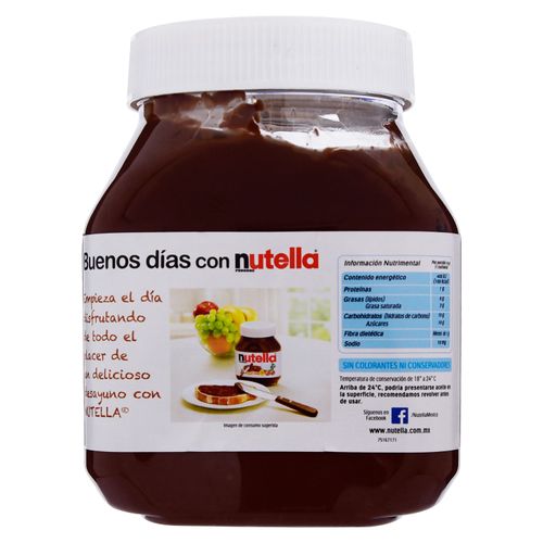 Crema de avellanas con cacao Nutella - 650 g