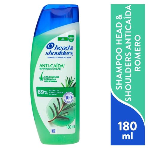 Shampoo Head Shoulder Romero 180ml