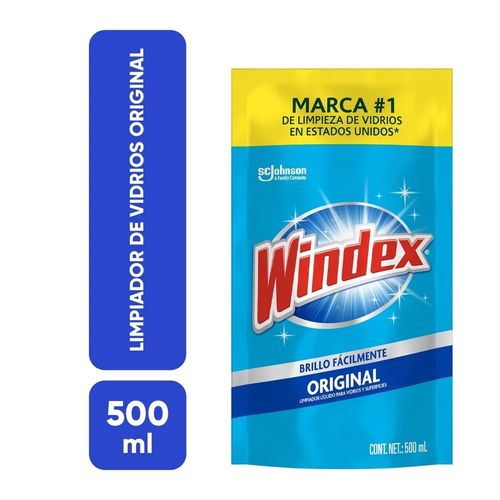 Limpia Vidri Windex Doypack Trigger500ml
