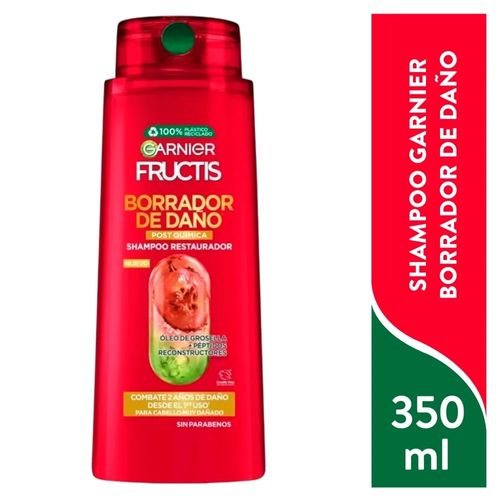 Shampoo Fructis Bdd Post Quimica 350ml