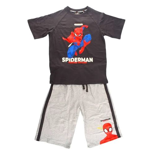 Comjunto Short Ninos Spiderman
