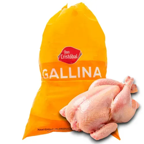 Gallina Don Cristóbal Sin Menudos Congelado Empacado - Precio indicado por libra
