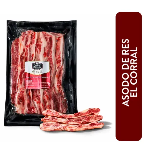 Asado De Tiras Res Del Corral Lb