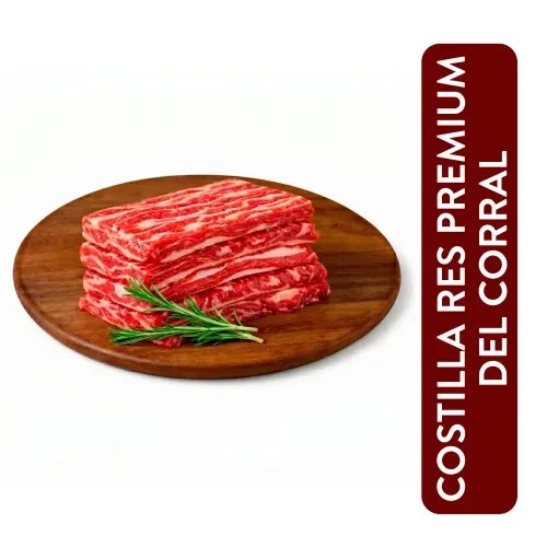 Costilla Res Premium  Del Corral Lb