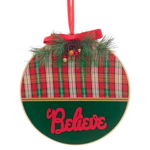 Adorno Premium Holiday Time decorativo Navidad - 31 x 31 cm