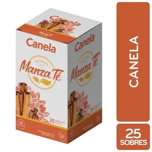 Té Canela Manza Té caja 25 Uds - 32.5 g