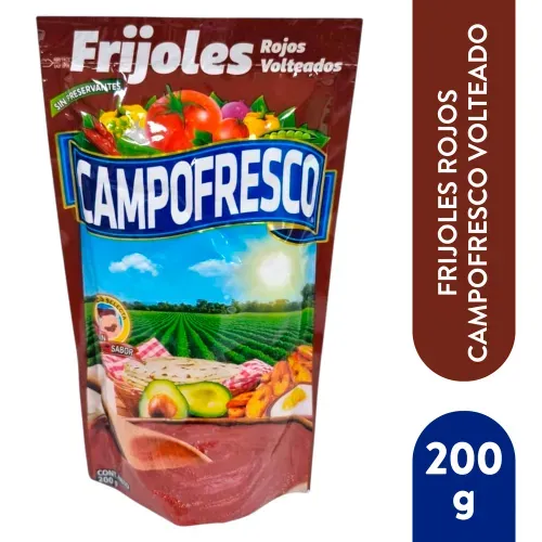 Frijoles Rojo Campo Fresco Volteado - 200 g