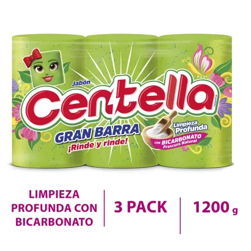 Jabón centella Gran barra verde -1200 g