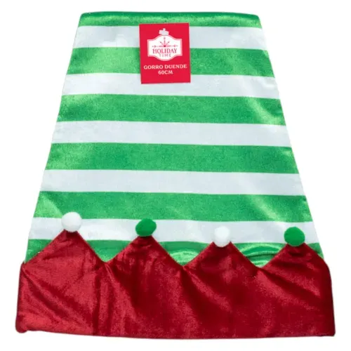 Gorro Holiday Time Diseño Duende - 60 cm