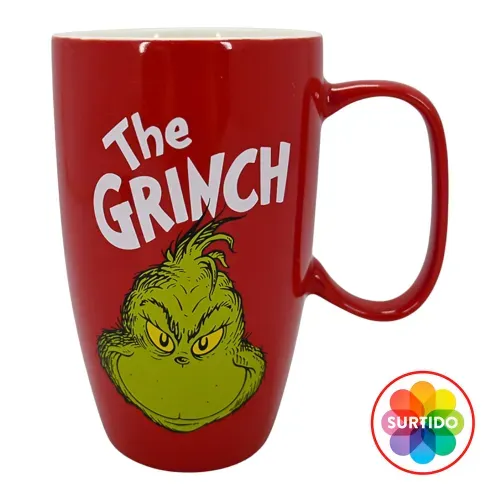 Taza de cerámica The Grinch navideño - 600 ml