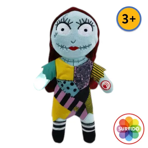 Peluche The Nightmare Before Christmas con luz LED familia Jack Halloween