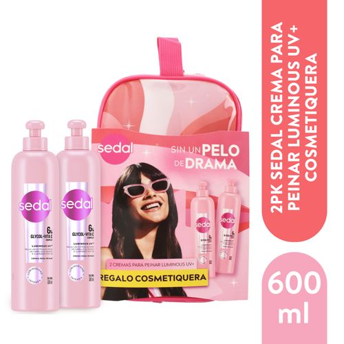 Pk Sedal Cre Peinar Luminous y Co 600ml