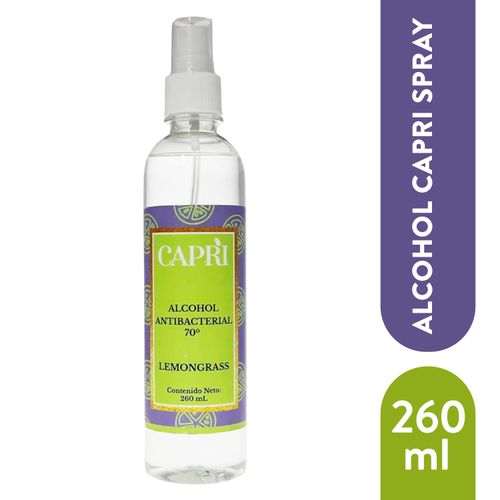 Alcohol Gel Capri Spray Limon 260 ml