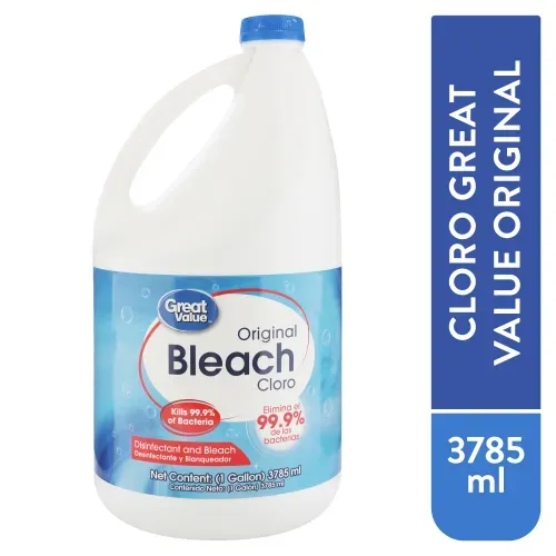 Cloro Great Value Bt 3785 Ml Galon