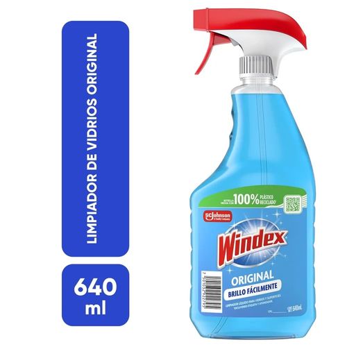 Limpia Vidrios Windex Trigger 640 ml