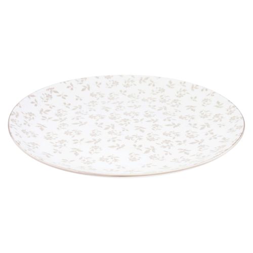 Ms Plato Plano Porcelana 10 5 Col Beige
