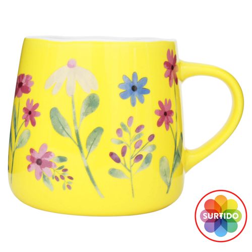 Ms Taza De Porcelana 12onz