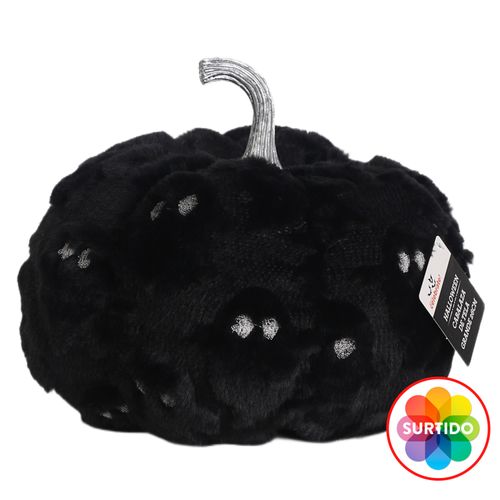 Calabaza Way To Celebrate grande de tela decorativa Halloween - 26 cm