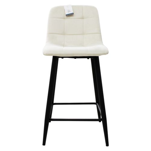 Silla de Bar Mainstays Color Blanco con negro