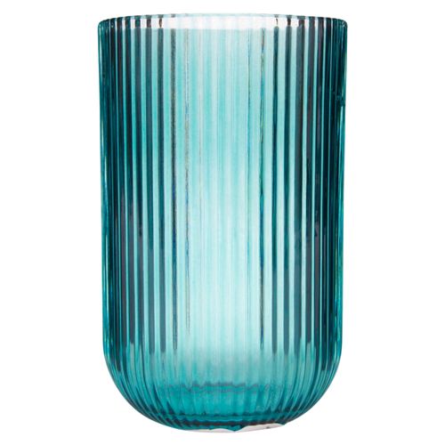 Ms Vaso De Vidrio Con Color 430ml