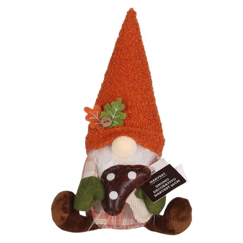 Gnomo Way to Celebrate decorativo Harvest para Navidad - 32 cm