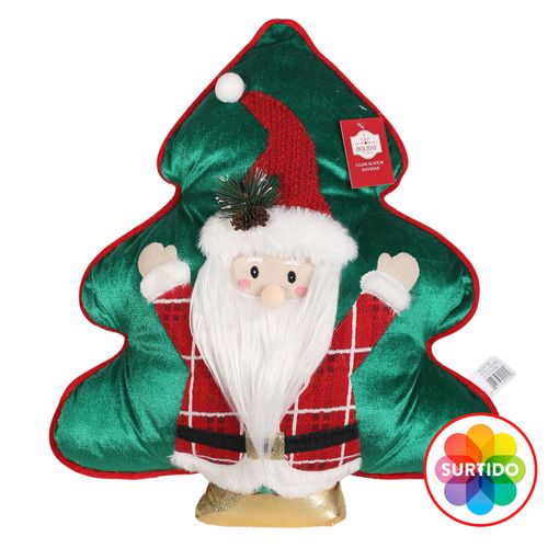 Cojín Holiday Time Diseño Navideño - 38 cm
