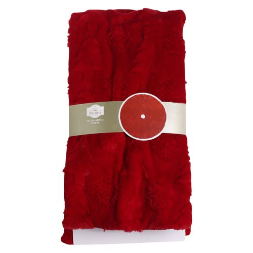 Falda Holiday Time para árbol navideño - 106 cm