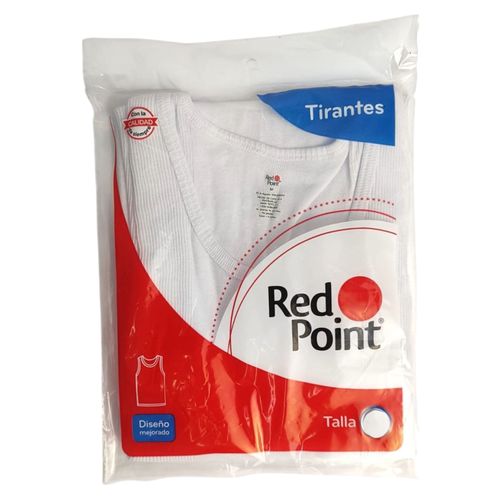 Camiseta Red Point de Tirante Color Blanco Talla L