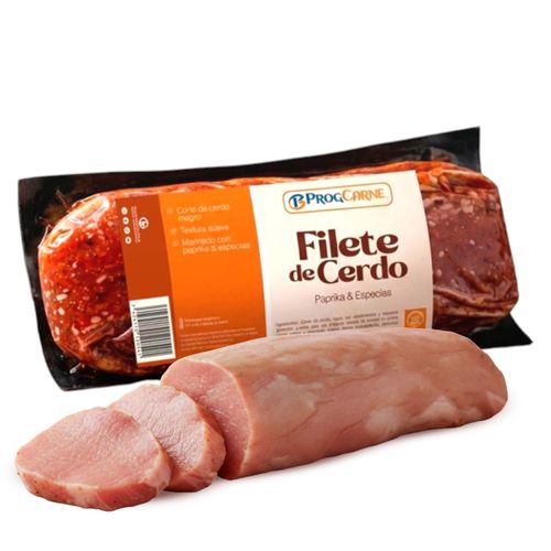 Filete De Cerdo Paprika Especias Pq