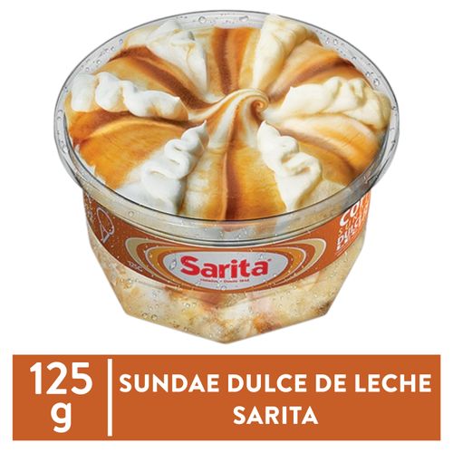Sarita Copa Sundae Dulce De Leche 125g