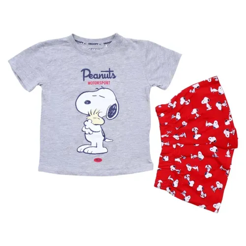 Set Pijama Short m c Snoopy Nina