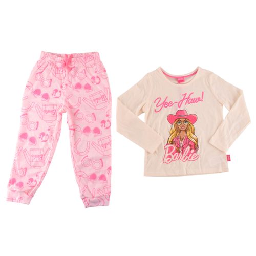 Girls Pajama Set Barbie