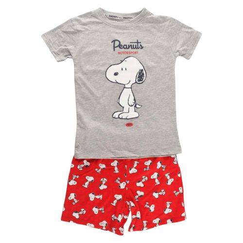Set Pijama Short m c Snoopy Nino