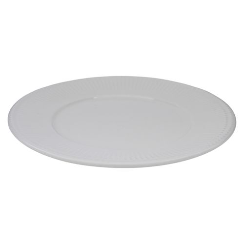 Ms Plato Postre Embosado Color Blan 7 5