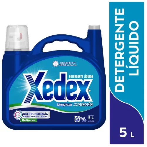 Detergen Liq Xedex Multiaccion Bt 5000ml