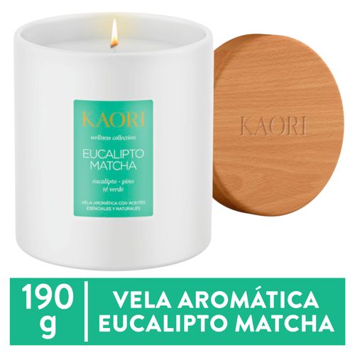 Vela Kaori Eucalipto Matcha 190gr