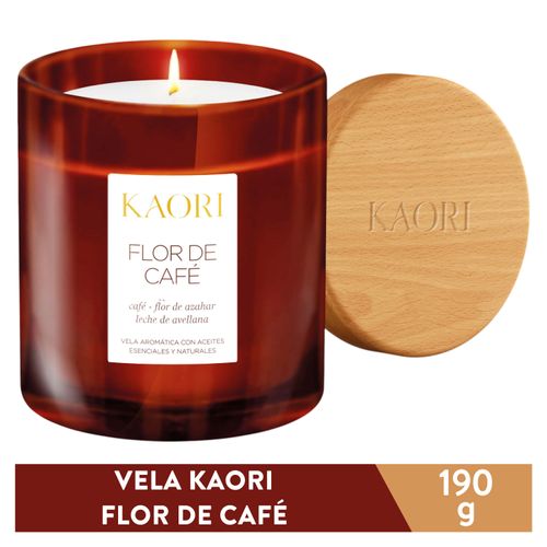 Vela Kaori Flor Cafe 190gr