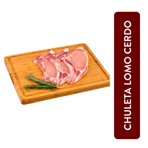 Chuleta Lomo Cerdo Progcarne Congelada Granel, Precio indicado por libra