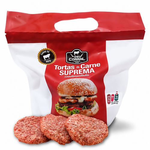 Torta Hamburguesa Suprema 12 Und