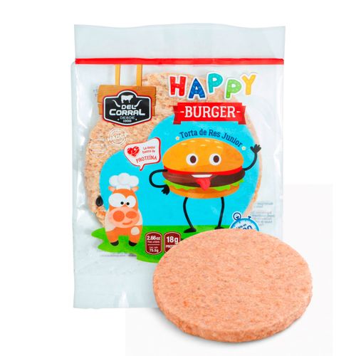 Torta Del Corral Para Hamburgesas Condimentado Congelado - 2.66Oz