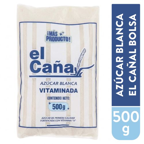 Azucar Blanca El Canal Bolsa 500g