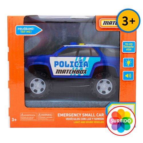 Vehicu De Emer Con Luz y Soni Mbx De Rue