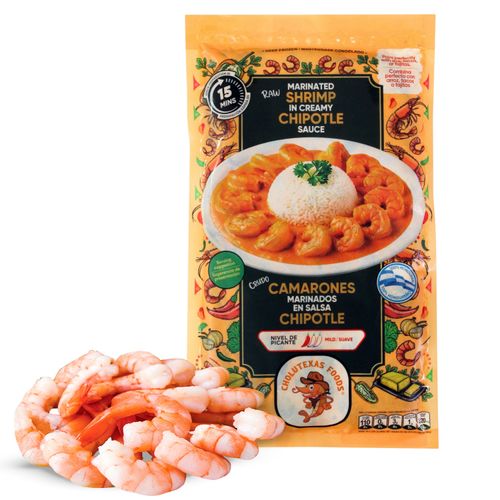 Camaron Marin Chipotle Cholutexas 400 Gr