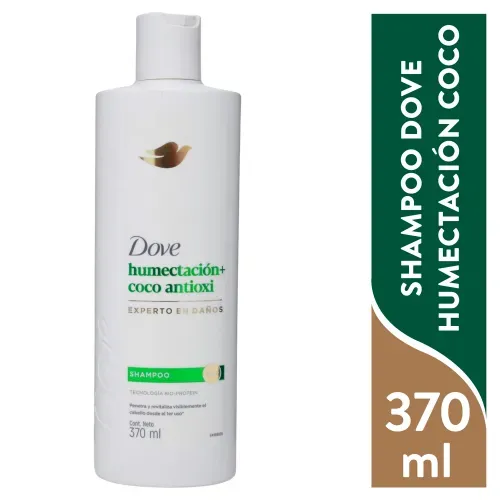 Shampoo Dove Coco Antiox 370ml