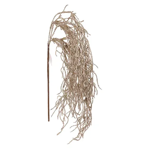 Pick Holiday Time dorado brillante decorativo Navidad - 40 cm